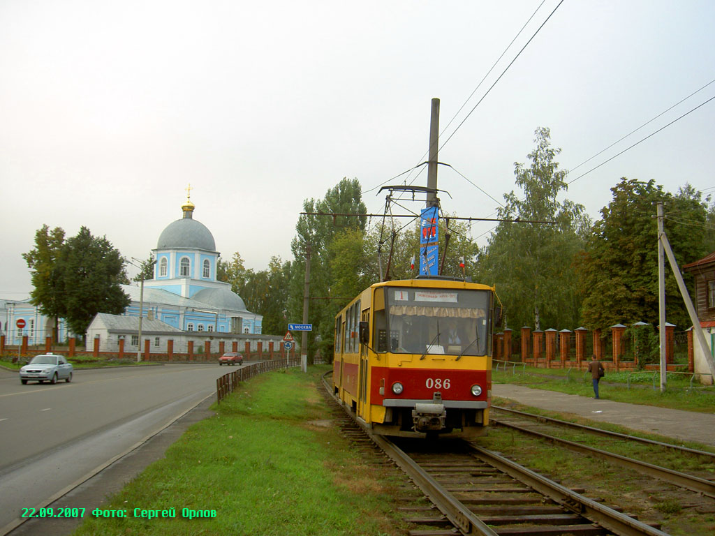 Курск, Tatra T6B5SU № 086