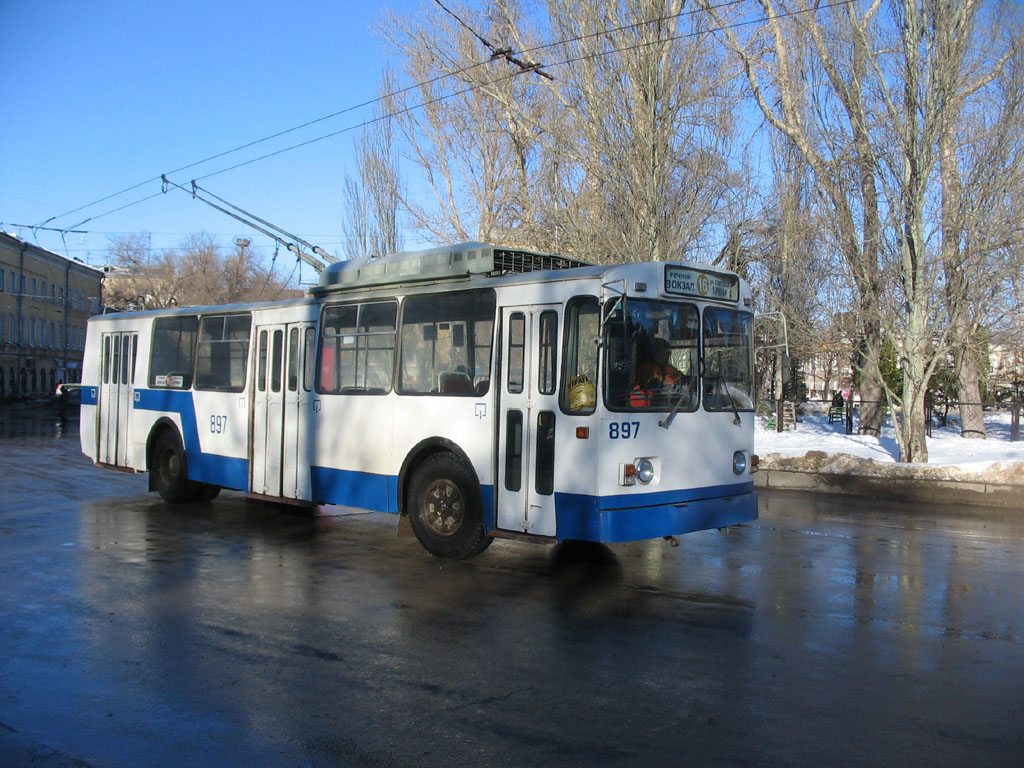 Самара, АКСМ 101А № 897; Самара — Конечные станции и кольца (троллейбус)