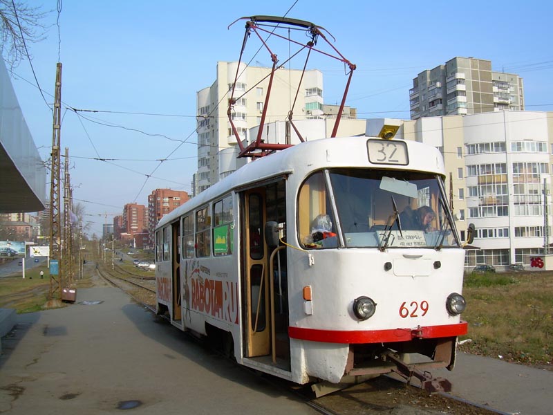 Jekaterinburg, Tatra T3SU Nr. 629