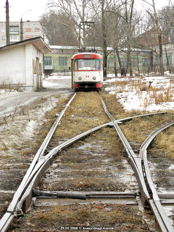 Тула, Tatra T3SU № 59; Тула — Трамвайная линия на Косую Гору
