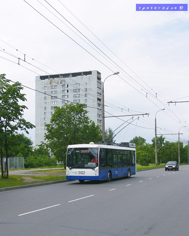 Москва, Тролза-5265.00 «Мегаполис» № 2102