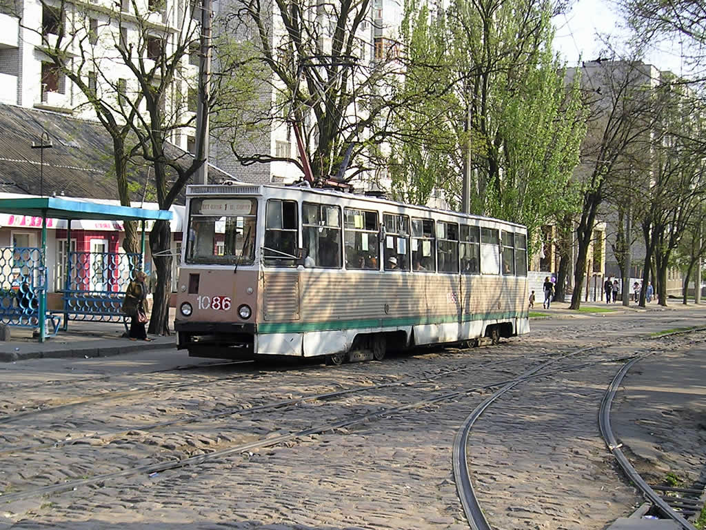 Николаев, 71-605 (КТМ-5М3) № 1086