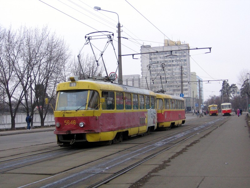 Киев, Tatra T3SU № 5646