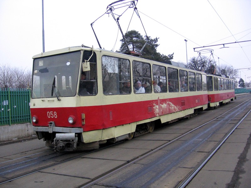 Киев, Tatra T6B5SU № 058