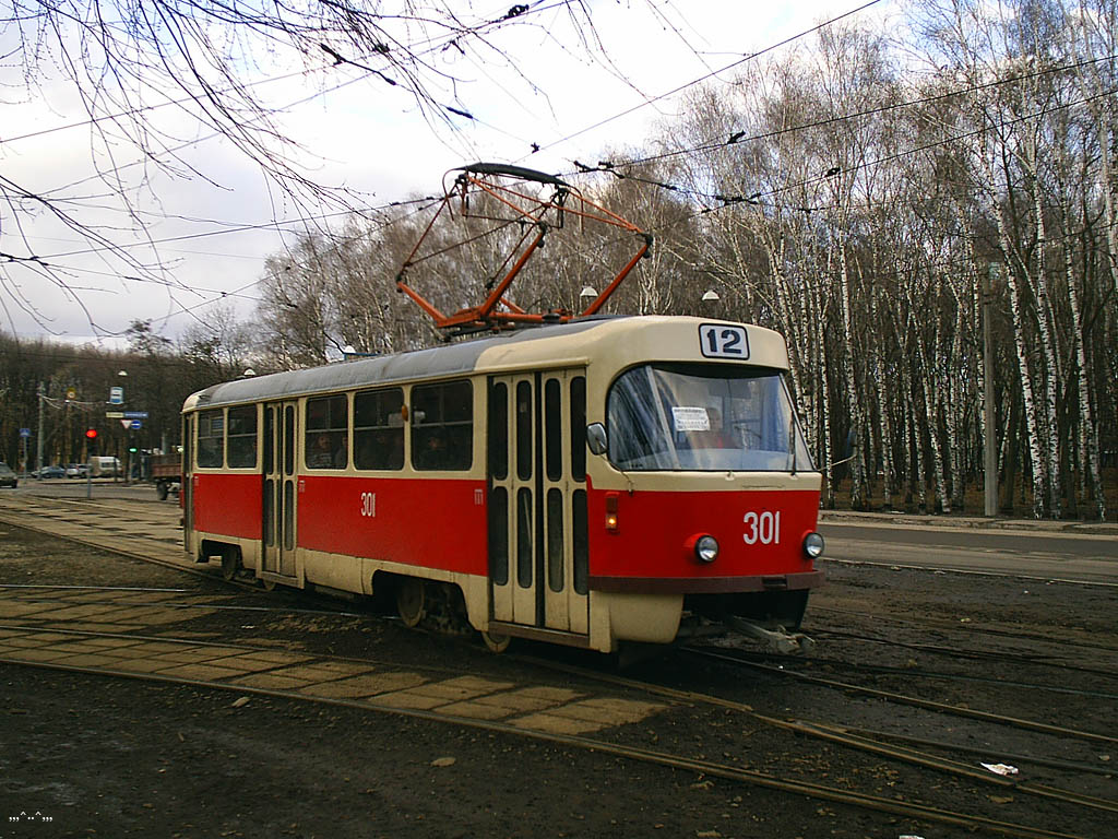 Харьков, Tatra T3SU № 301