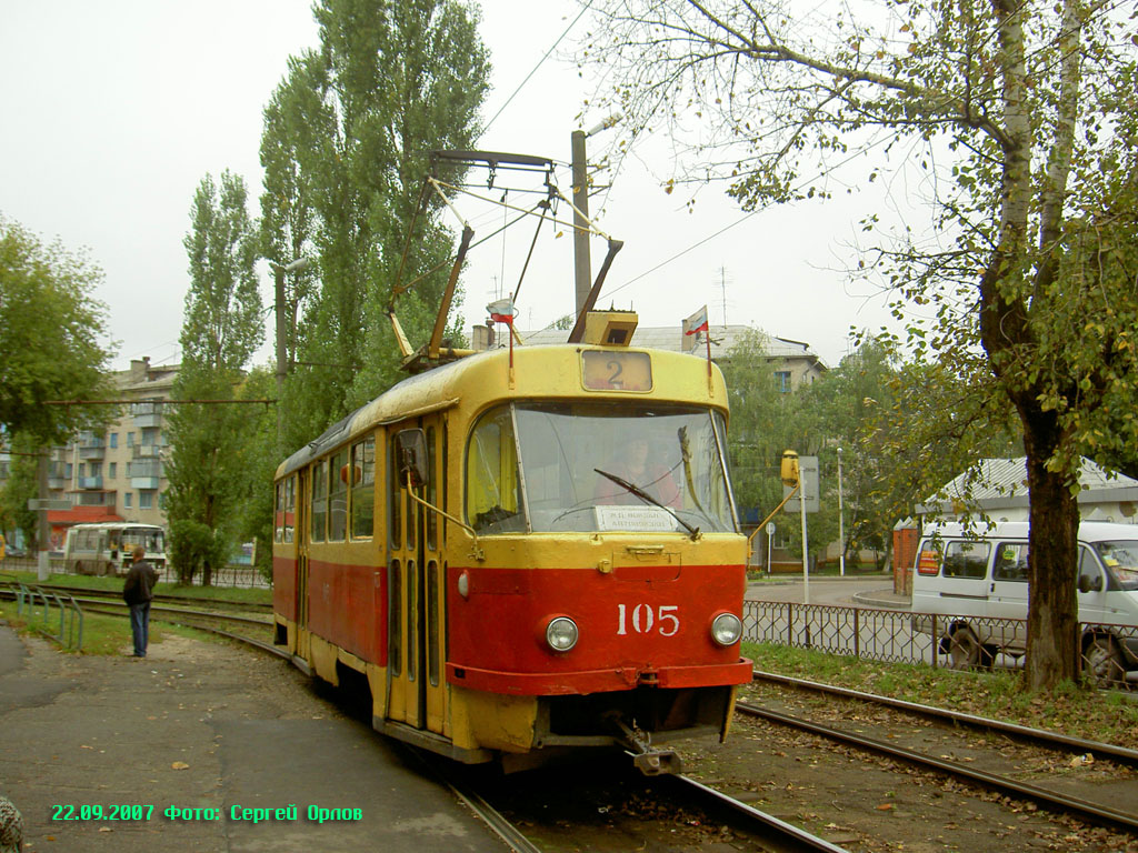 Курск, Tatra T3SU № 105