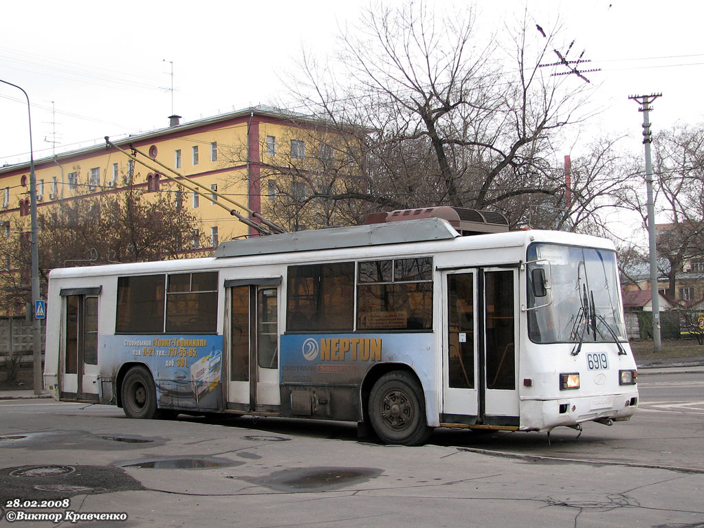 Москва, БТЗ-52761Р № 6919