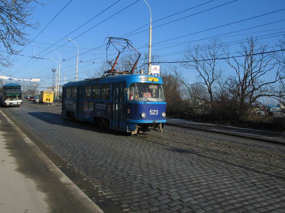 Калининград, Tatra T4D № 523