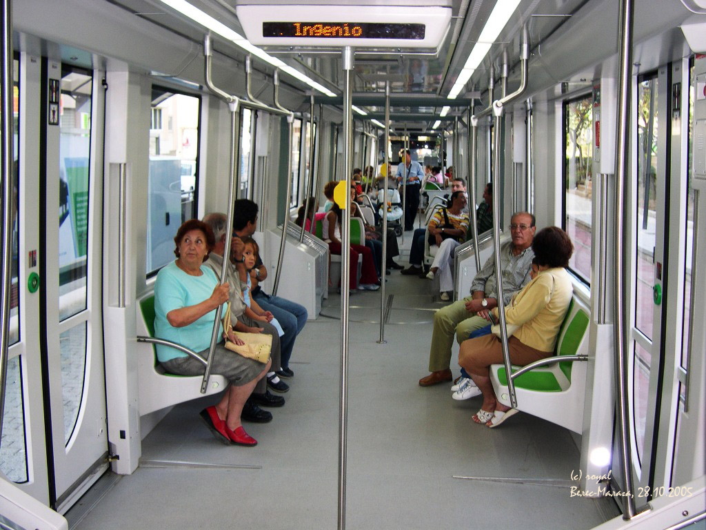 Велес-Малага, CAF Urbos 2 № 002 Велес-Малага, CAF Urbos 2 № 002