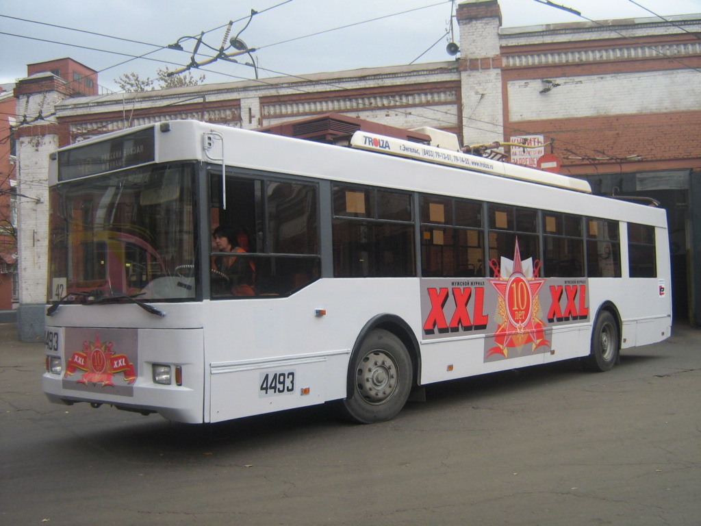 Москва, Тролза-5275.05 «Оптима» № 4493