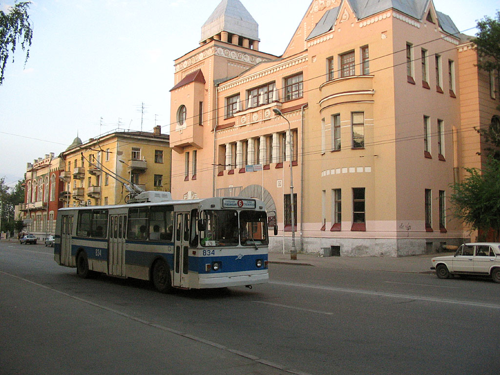 Samara, ZiU-682V [V00] N°. 834; Samara — Trolleybus line