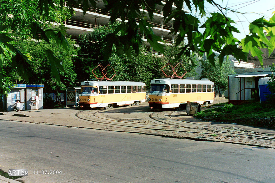 Москва, Tatra T3SU № 2678; Москва, Tatra T3SU № 2889