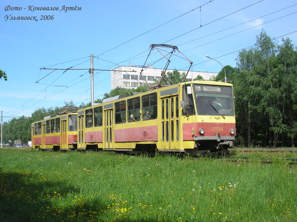 Ульяновск, Tatra T6B5SU № 2194