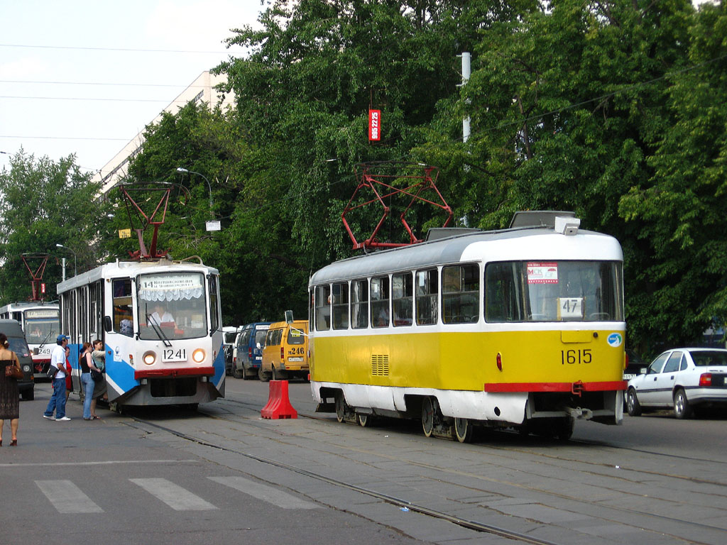 Moszkva, Tatra T3SU — 1615
