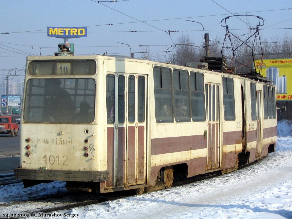 Sankt Petersburg, LVS-86K Nr. 1012 Sankt Petersburg, LVS-86K Nr. 1012