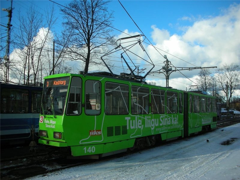 Таллин, Tatra KT4D № 140
