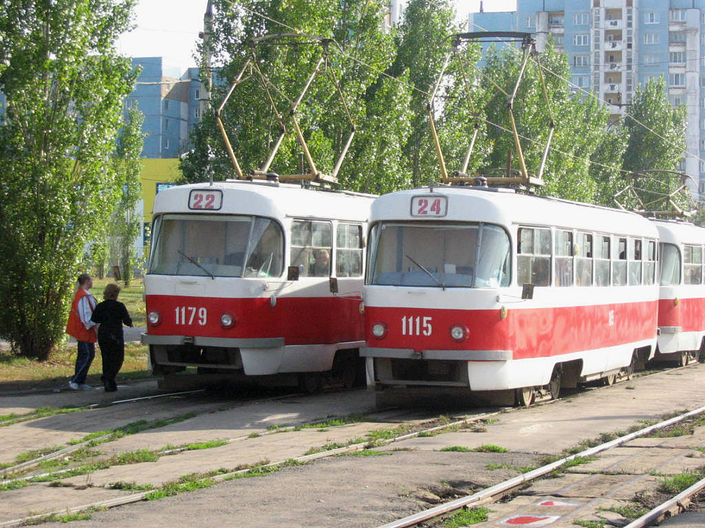 Самара, Tatra T3SU (двухдверная) № 1115
