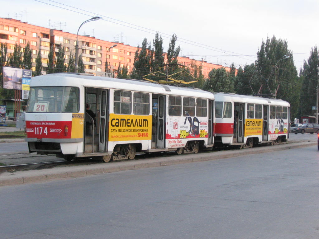 Самара, Tatra T3SU № 1174
