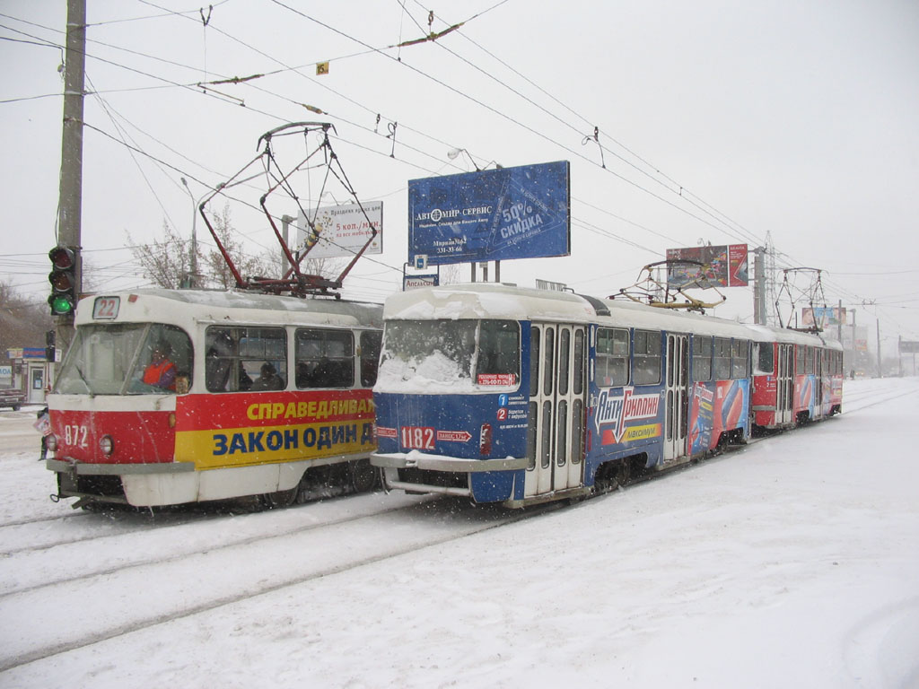 Самара, Tatra T3SU № 1182