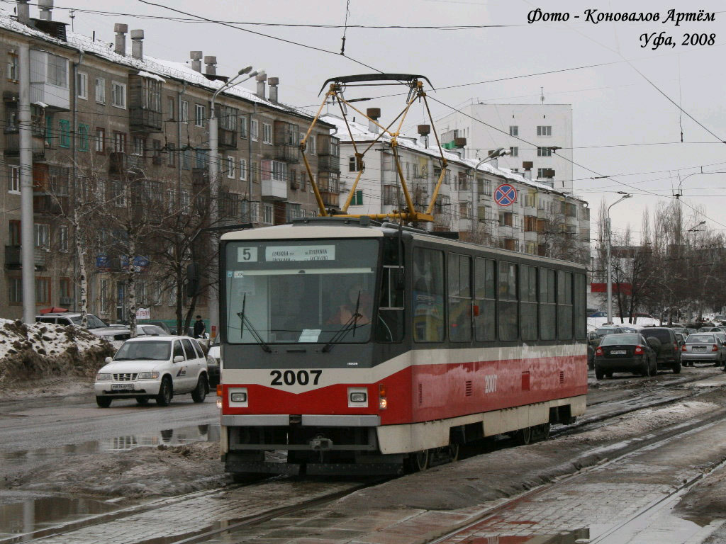 Уфа, Tatra T6B5-MPR № 2007