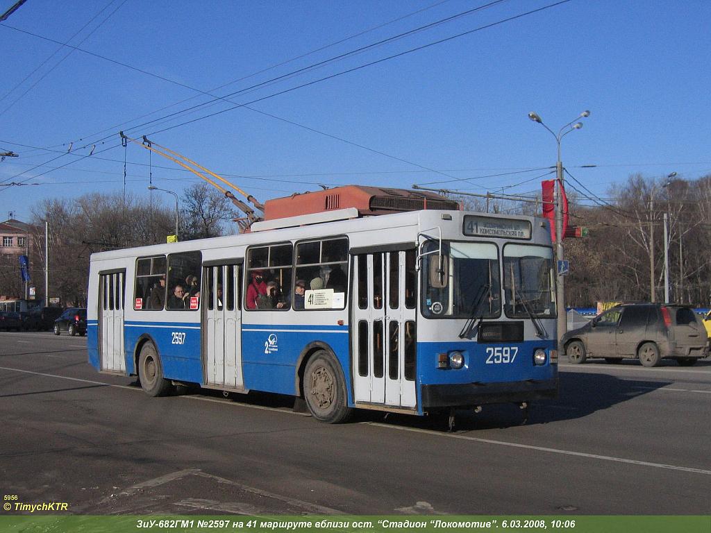 Москва, ЗиУ-682ГМ1 (с широкой передней дверью) № 2597