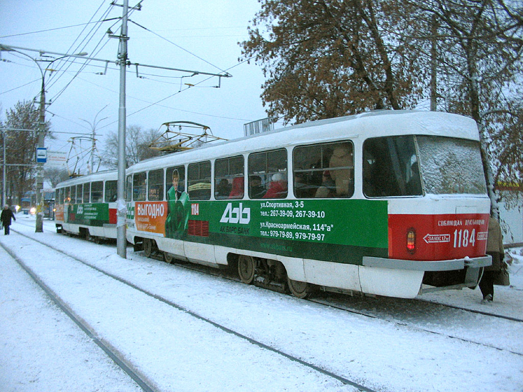 Самара, Tatra T3SU № 1184