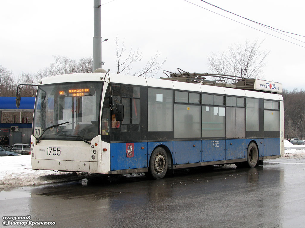Москва, Тролза-5265.00 «Мегаполис» № 1755