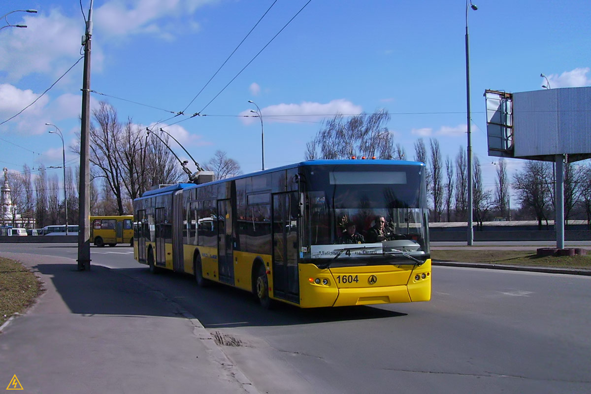 Киев, ЛАЗ E301D1 № 1604