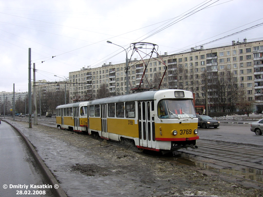 Maskava, Tatra T3SU № 3769 Maskava, Tatra T3SU № 3769