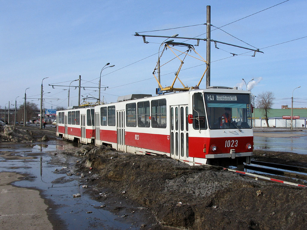 Самара, Tatra T6B5SU № 1023