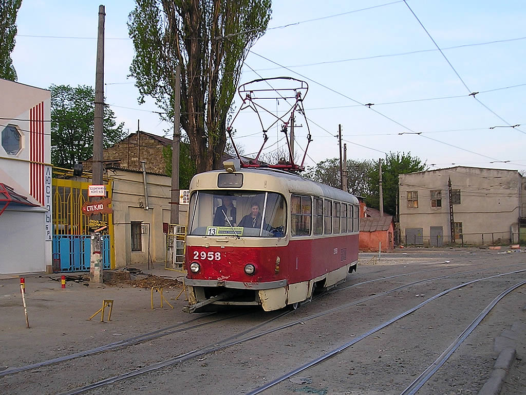 Одесса, Tatra T3SU № 2958