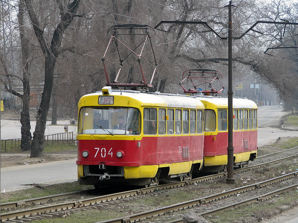 Zaporižžja, Tatra T3SU № 704