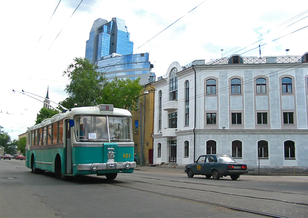 Москва, СВАРЗ ТБЭС № 421; Москва — Парад к юбилею МТрЗ 2 июля 2004