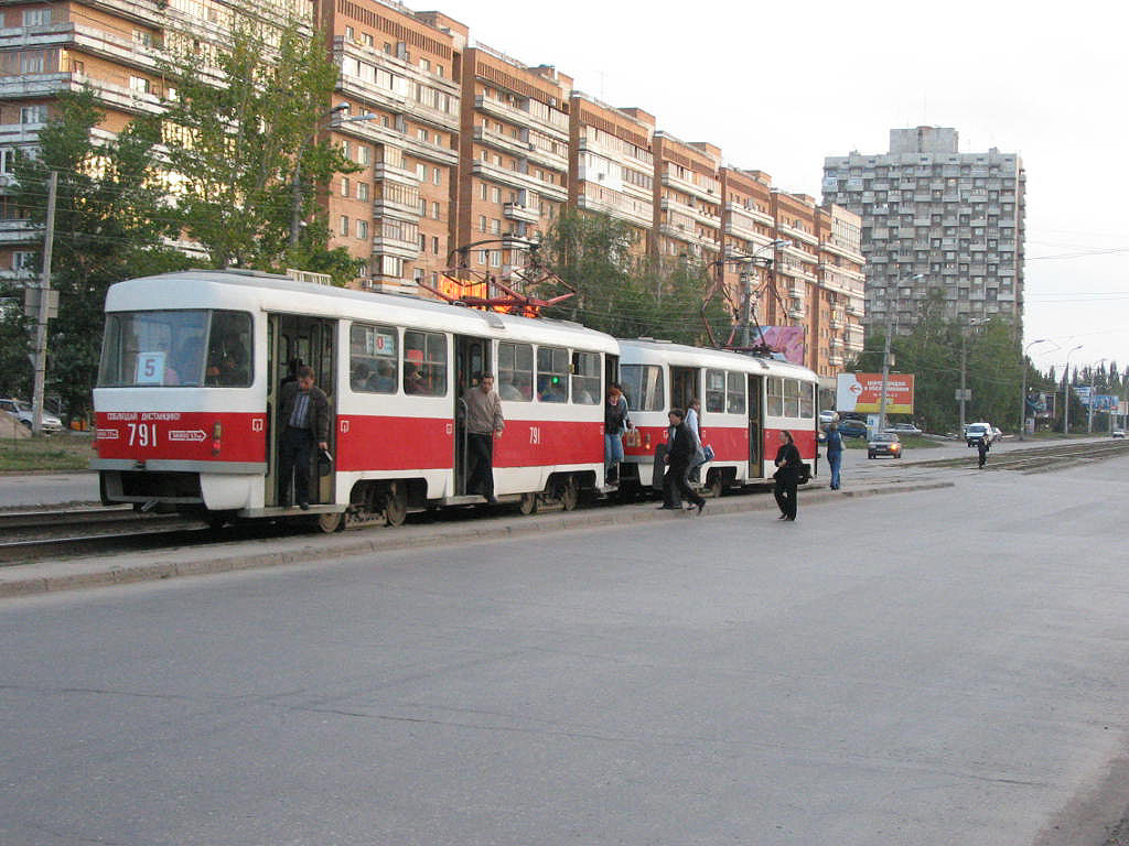 Самара, Tatra T3SU № 791