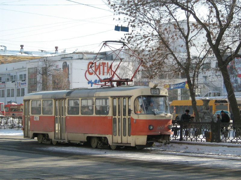 Екатеринбург, Tatra T3SU № 665