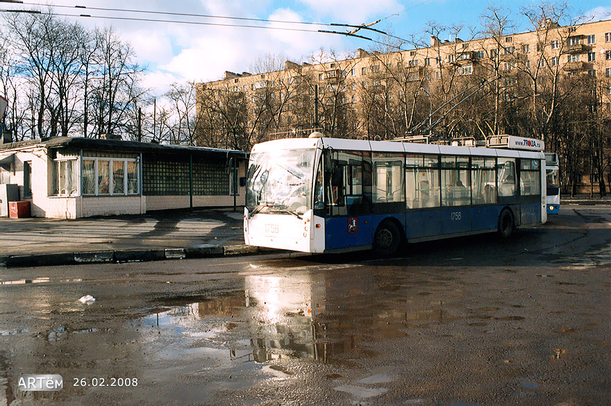 Москва, Тролза-5265.00 «Мегаполис» № 1756