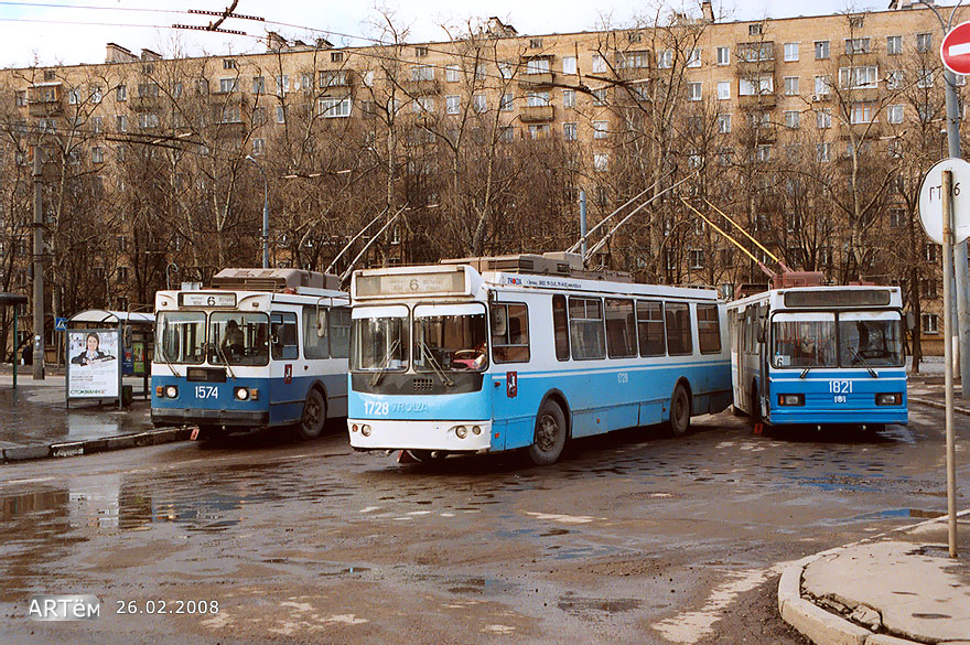 Москва, ЗиУ-682Г-016.02 (с широкой 1-й дверью) № 1728