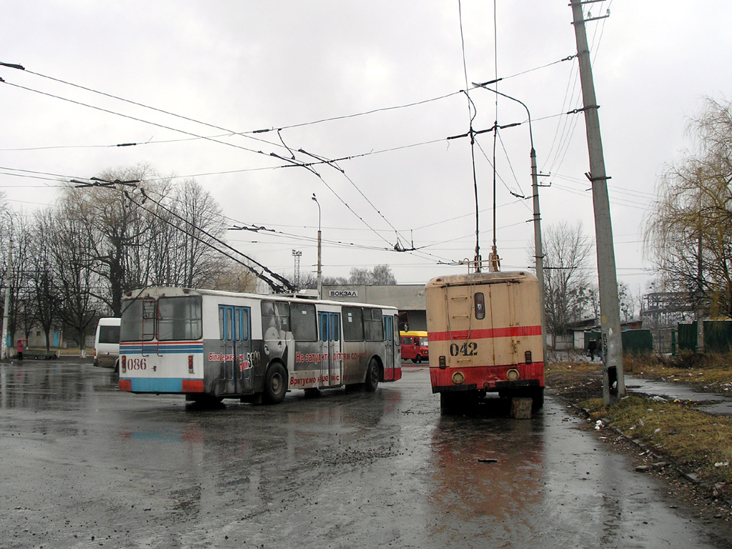 Bila Tserkva, ZiU-682G [G00] № 086; Bila Tserkva, KTG-1 № 042; Bila Tserkva — Miscellaneous photos