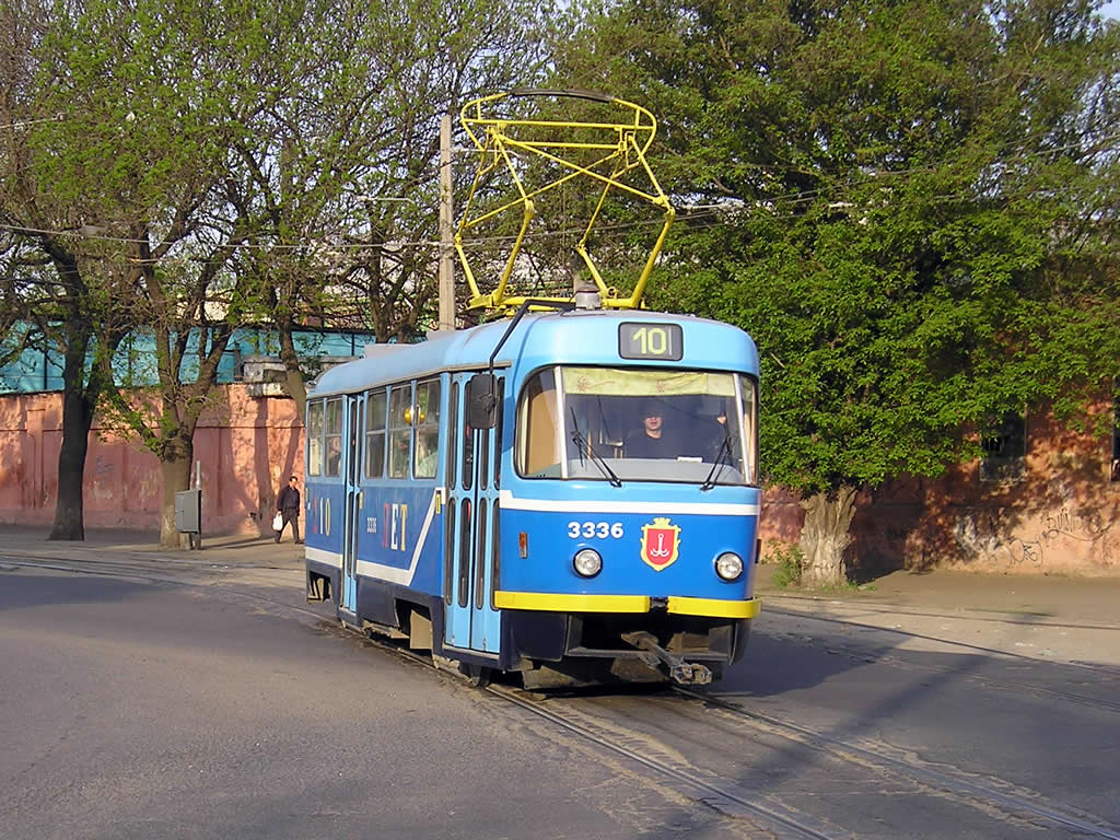Одесса, Tatra T3R.P № 3336