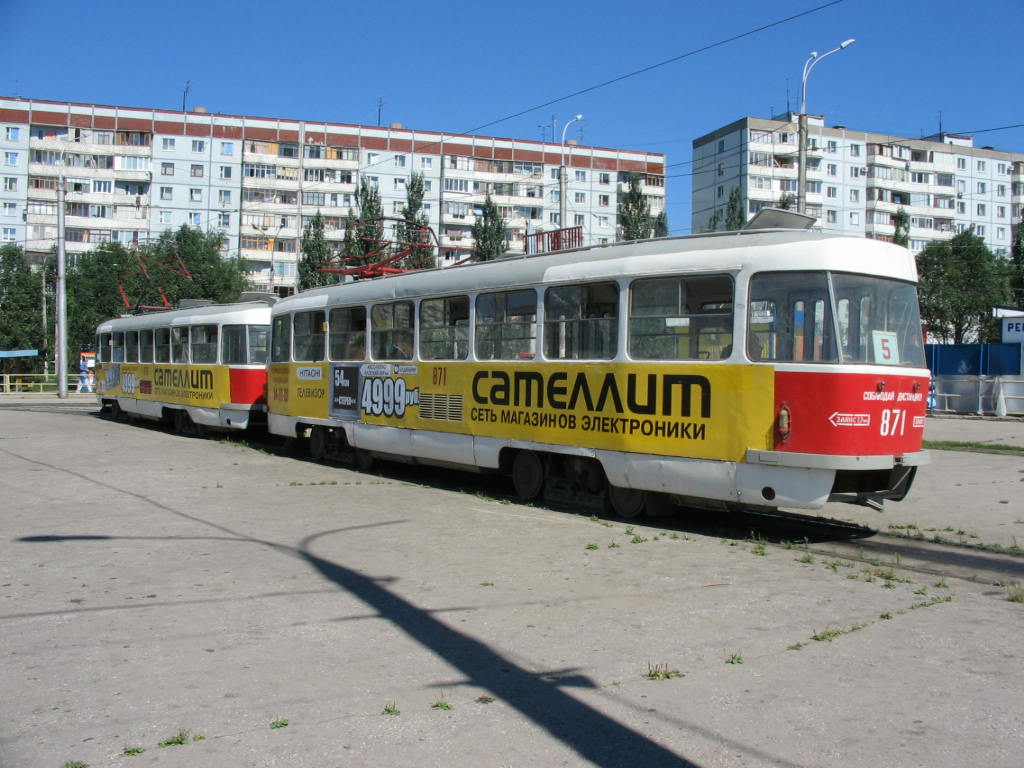 Samara, Tatra T3SU # 871 Samara, Tatra T3SU # 871
