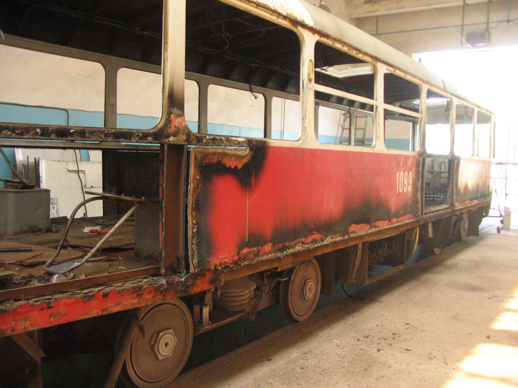 Самара, Tatra T3SU (двухдверная) № 1099; Самара — Северное трамвайное депо