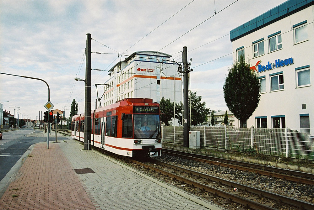 Эрфурт, Duewag MGT6D № 601