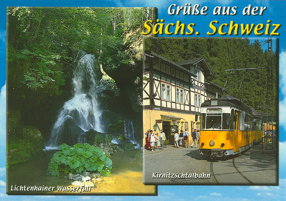 Бад-Шандау, Gotha T57 № 4; Бад-Шандау — Современные открытки