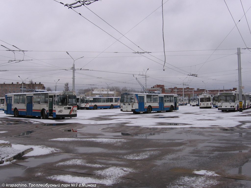 Минск, ЗиУ-682Г [Г00] № 3320; Минск — Троллейбусный парк № 3