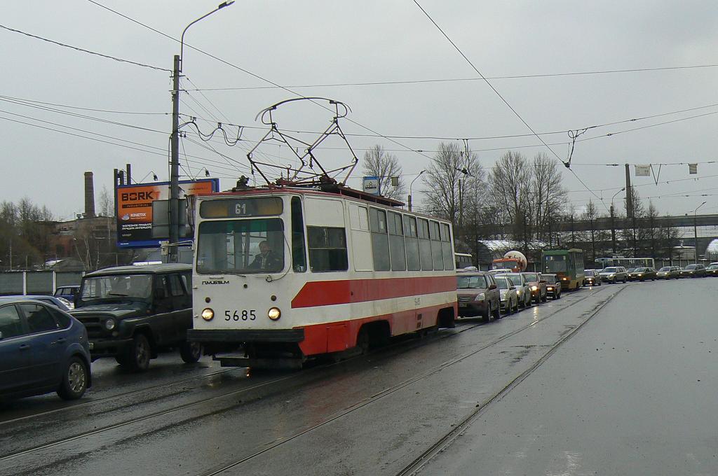 Санкт-Петербург, ЛМ-68М № 5685 Санкт-Петербург, ЛМ-68М № 5685