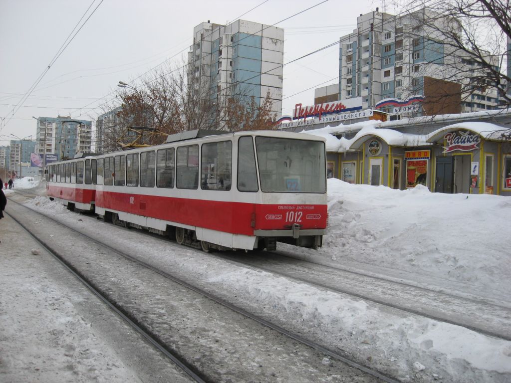 Самара, Tatra T6B5SU № 1012