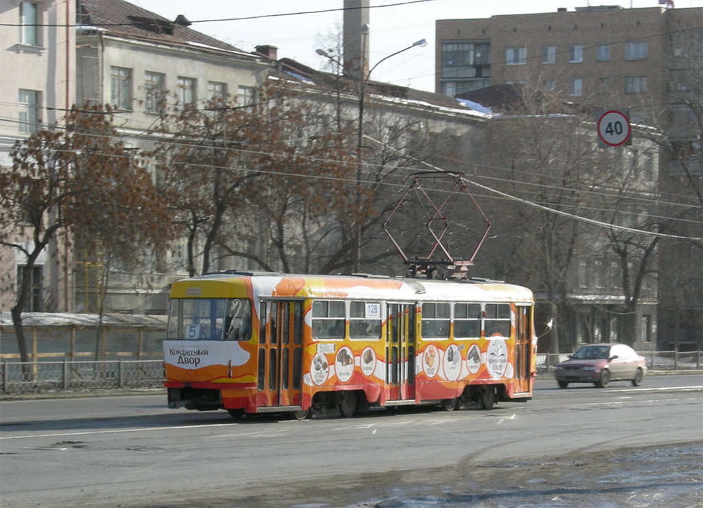 Екатеринбург, Tatra T3SU № 128