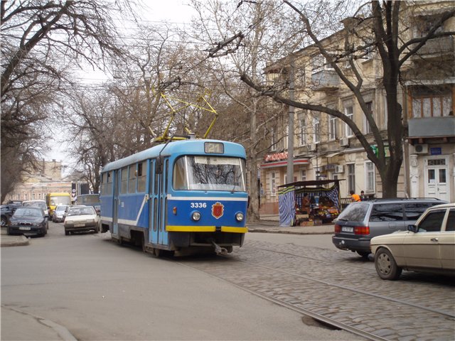 Одесса, Tatra T3R.P № 3336
