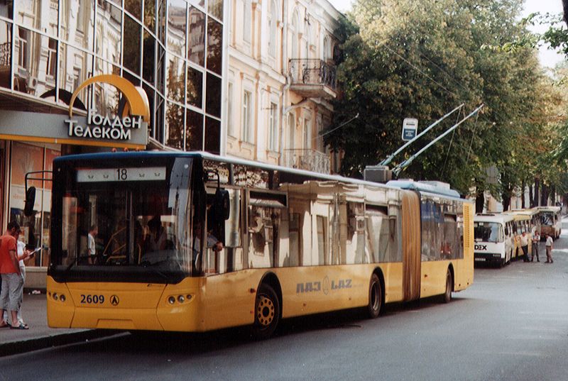 Киев, ЛАЗ E301D1 № 2609