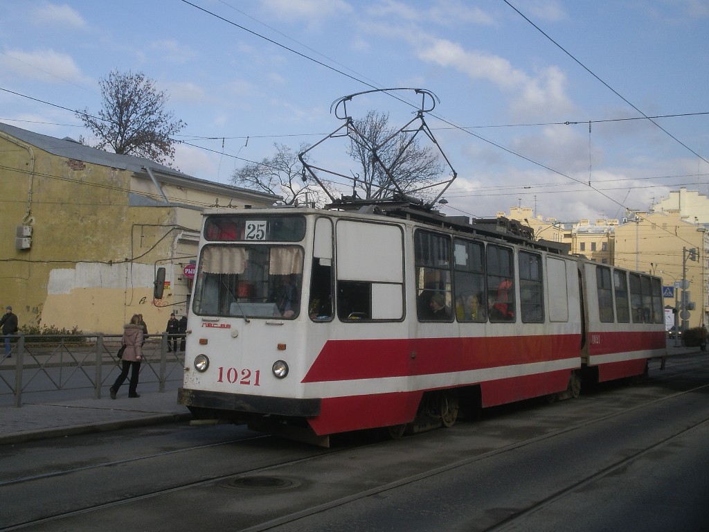 Санкт-Петербург, ЛВС-86К № 1021